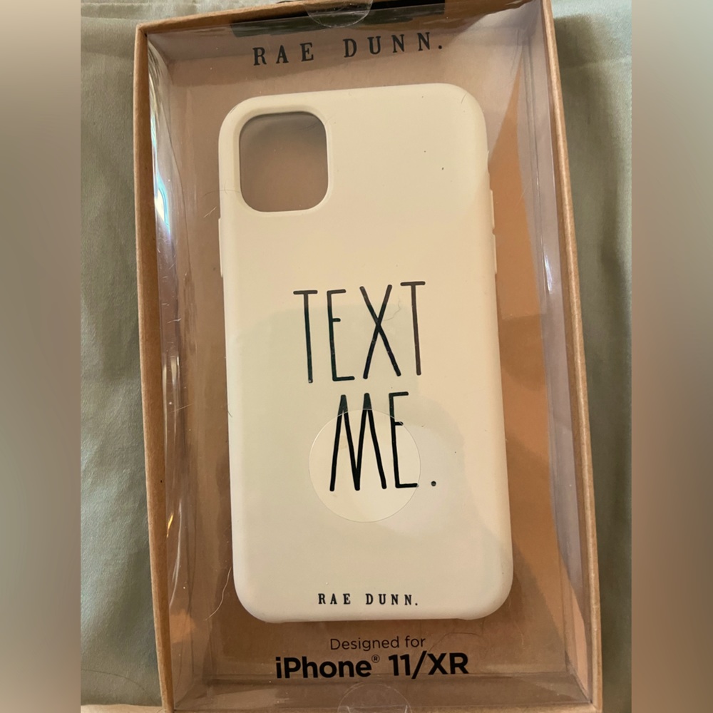 BNIB Rae Dunn  cell phone case for iPhone 11/XR